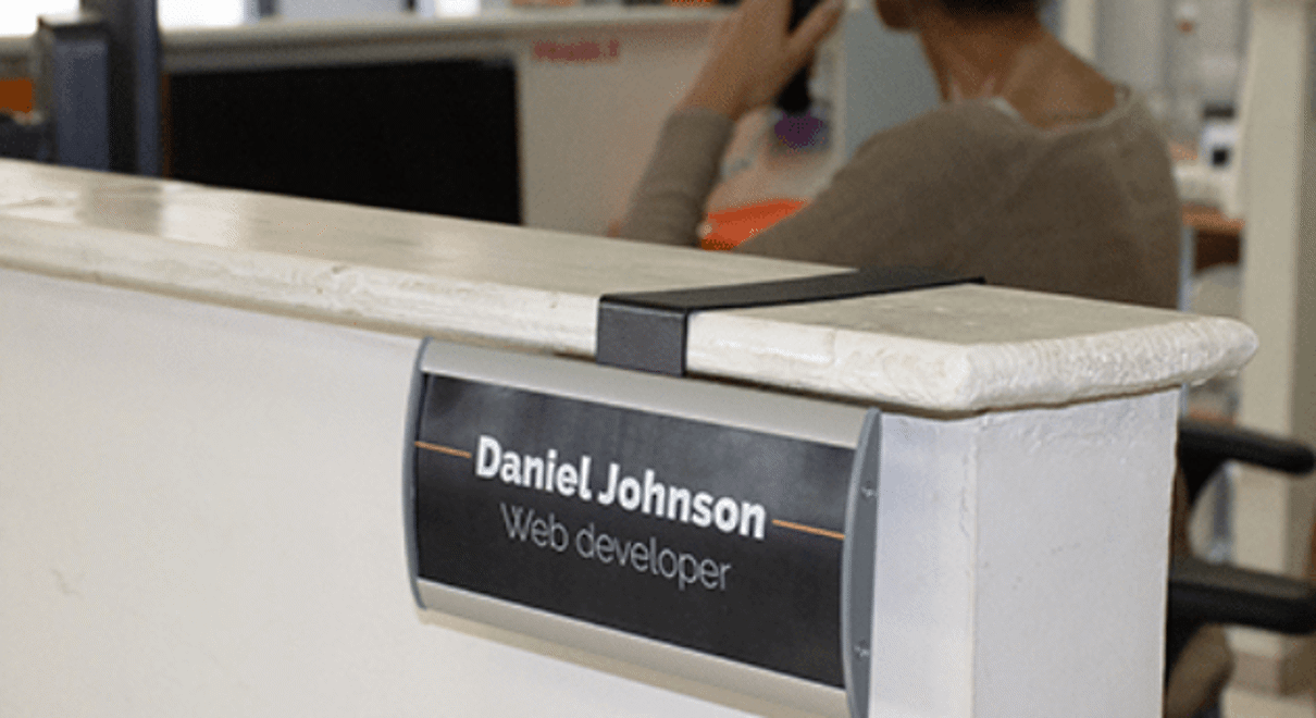 Web Developer Desk Name Tag