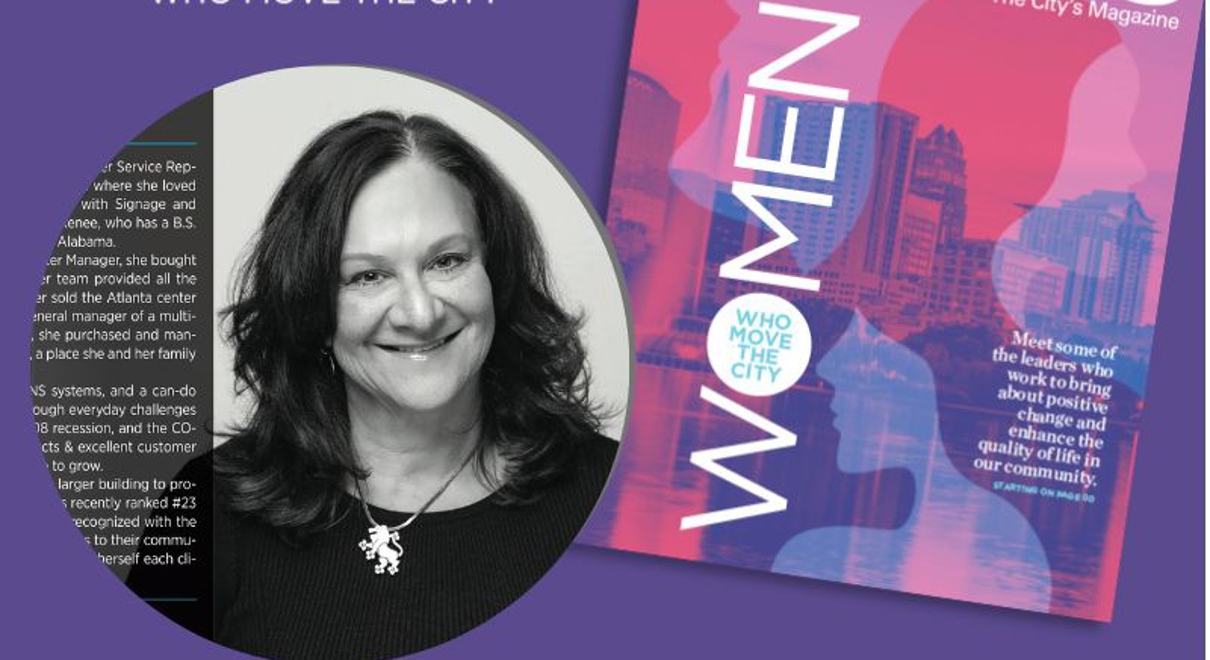 Renee in Orlando Magazine Promo