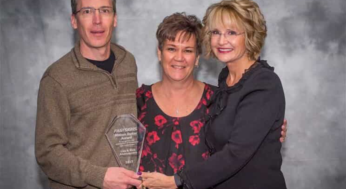 fastsigns lakewood co team receives pinnacle club award and million dollar threshold award