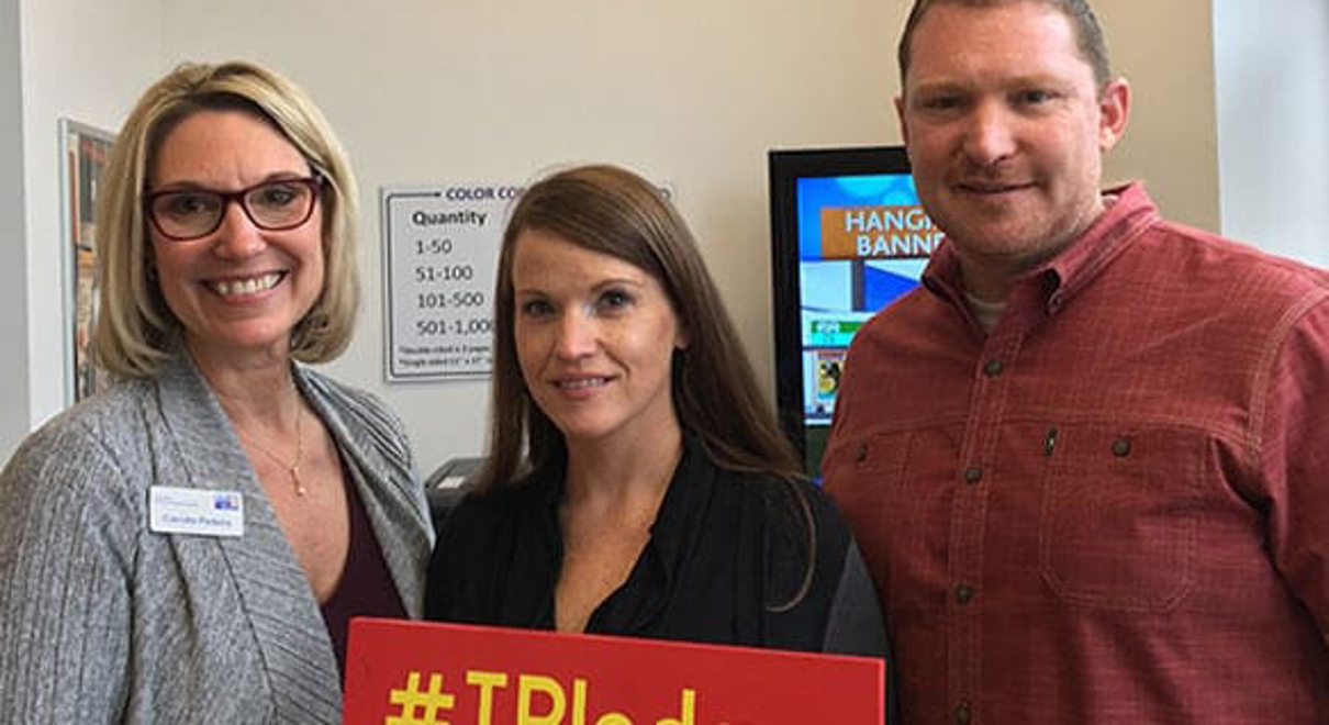 Employees make Pledge at Conference