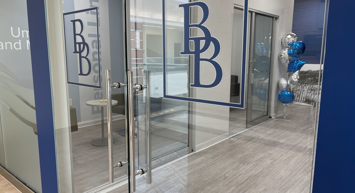 Brown & Brown Door Vinyl