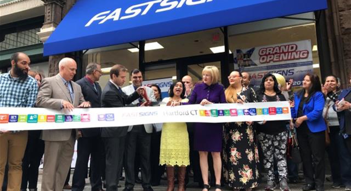 Ribbon cutting ceremony