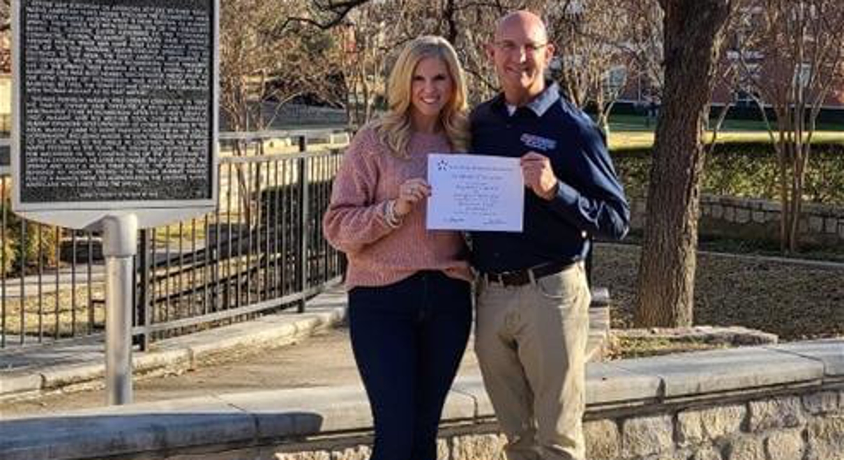 Darrin Lawrence Adopts City Through Texas State Historical Association