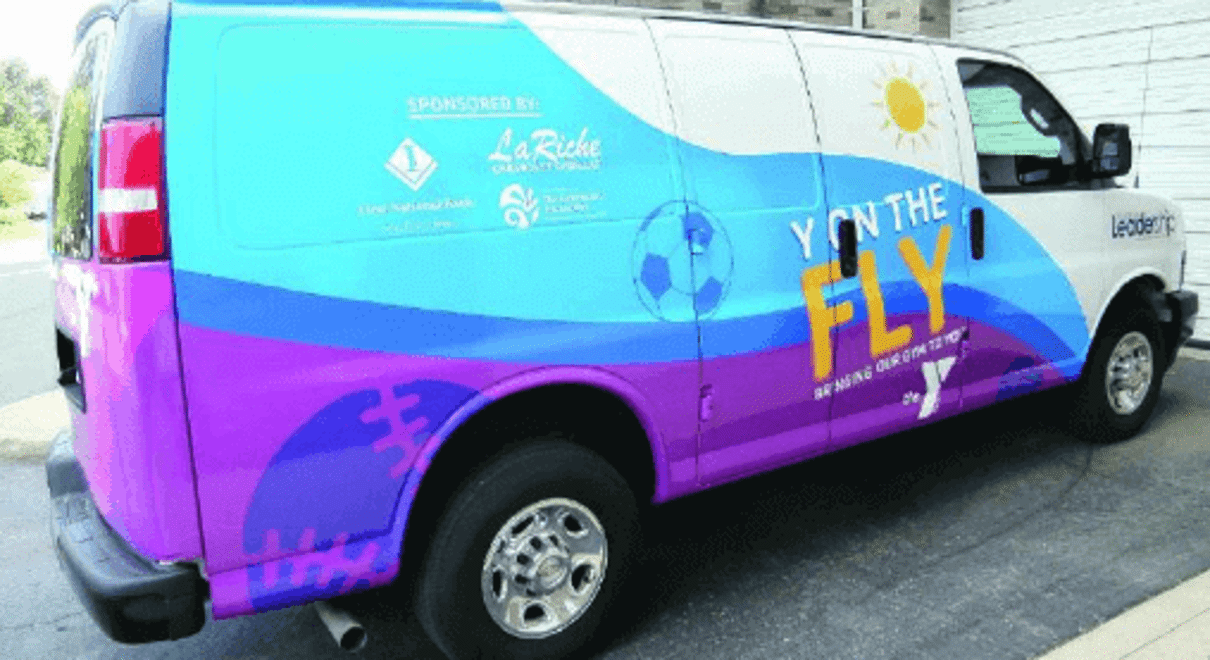Findlay Family YMCA custom mobile van