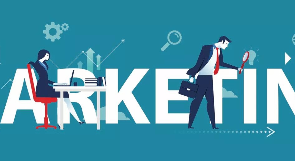 a graphic shows different aspects of marketing