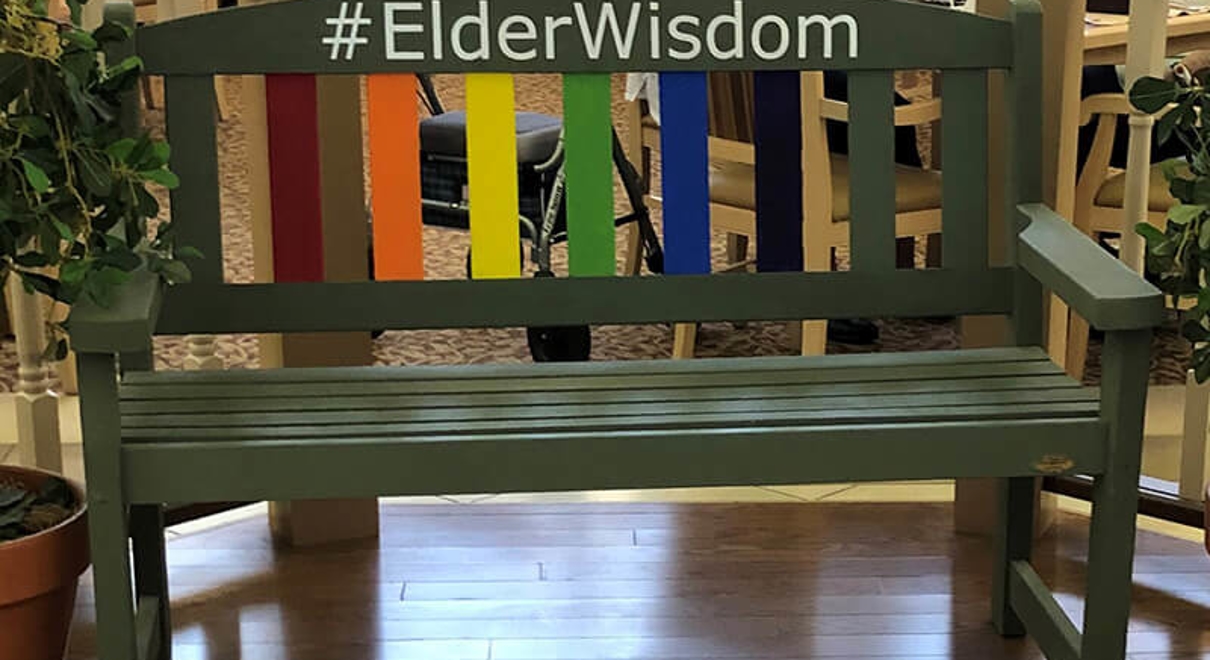 Elder Wisdom bench
