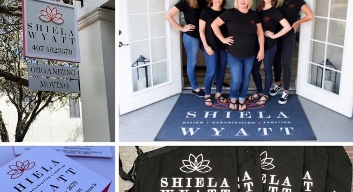 A collection of Shiela Wyatt branded material