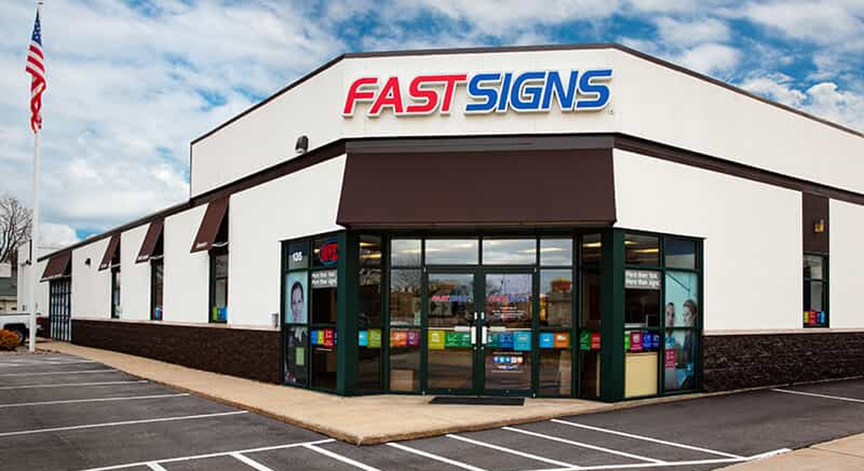 A FASTSIGNS storefront