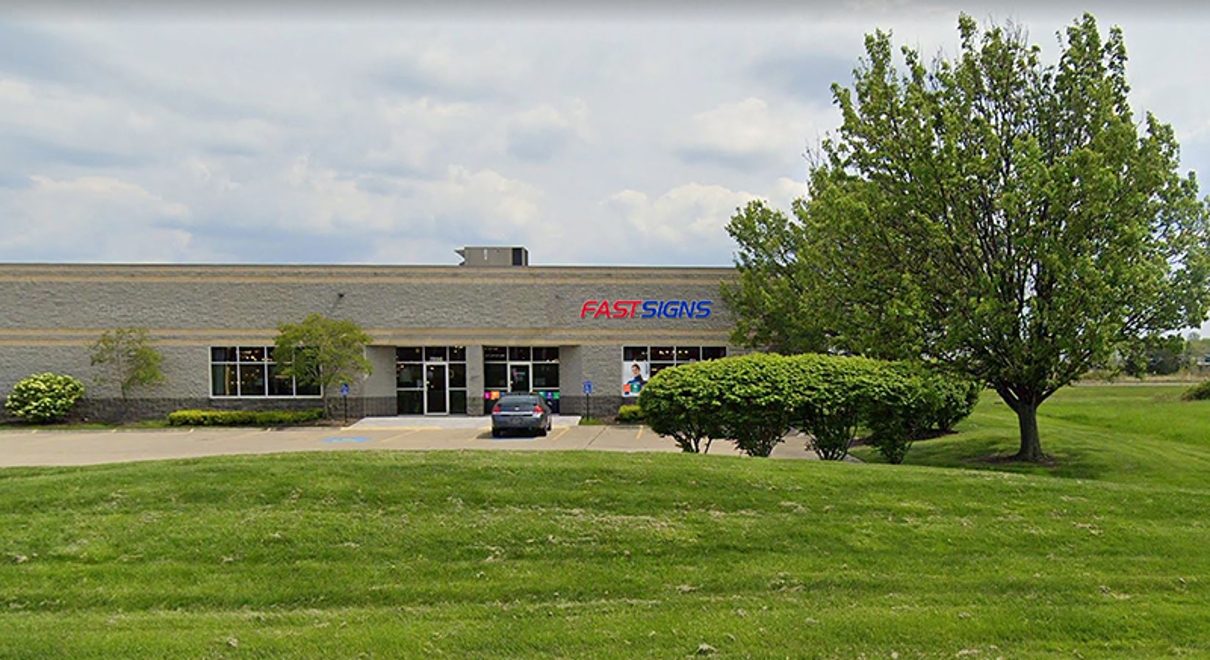 the exterior of a FASTSIGNS storefront