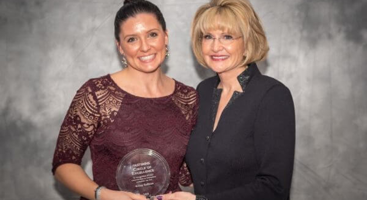 Krissy Sullivan received national recognition at the FASTSIGNS International Convention