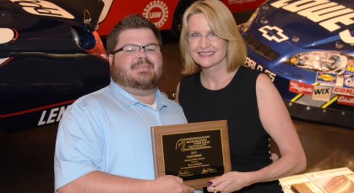 Drew Jackson bronze sales award