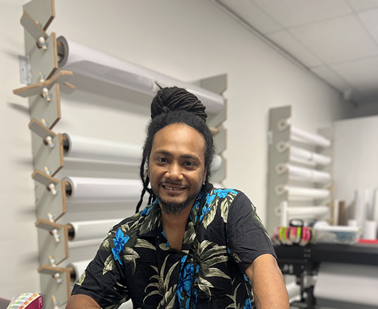 Headshot of Arron Snowden