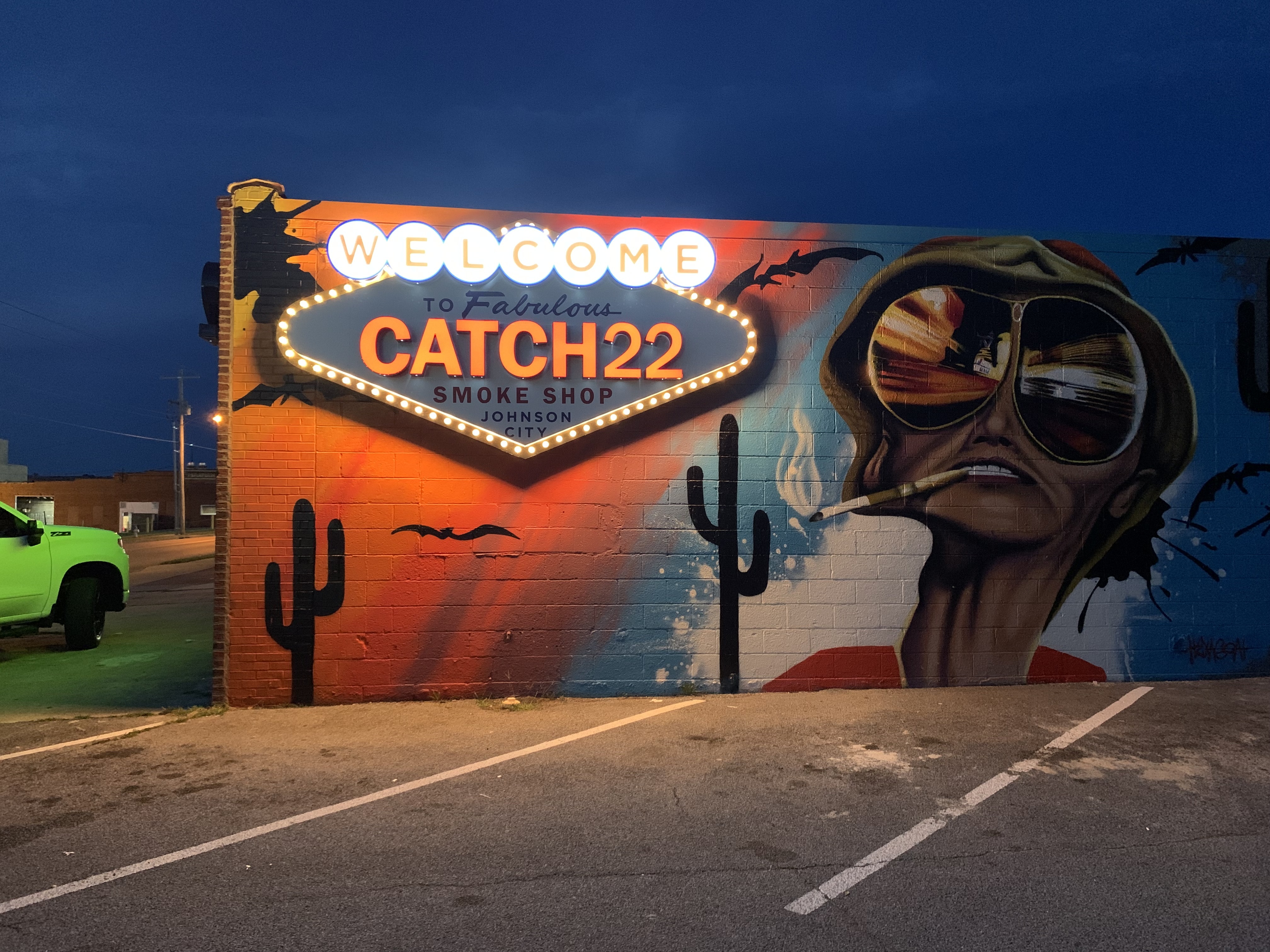 Catch 22 Building Signage