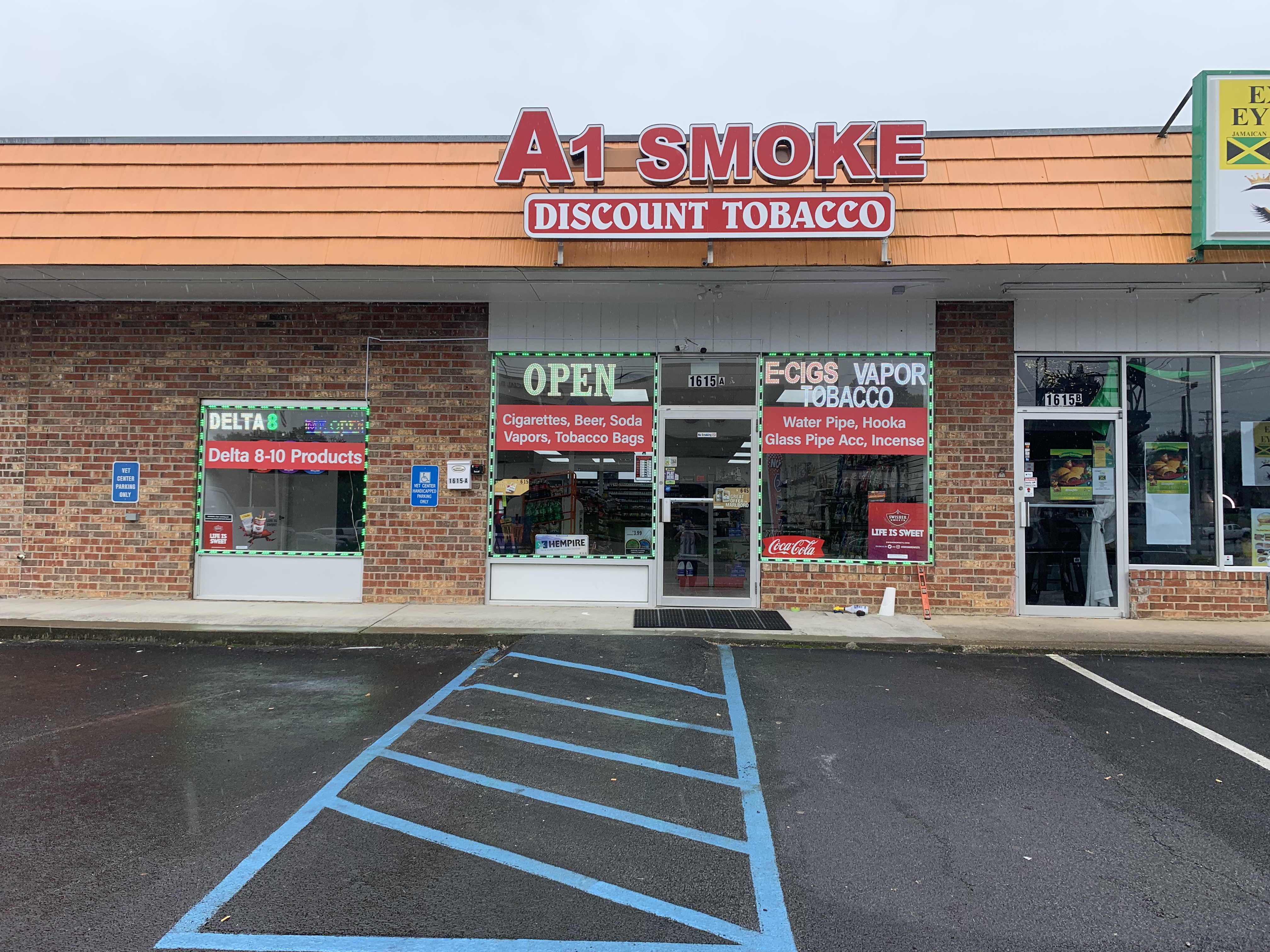 A1 Smoke Building Signage