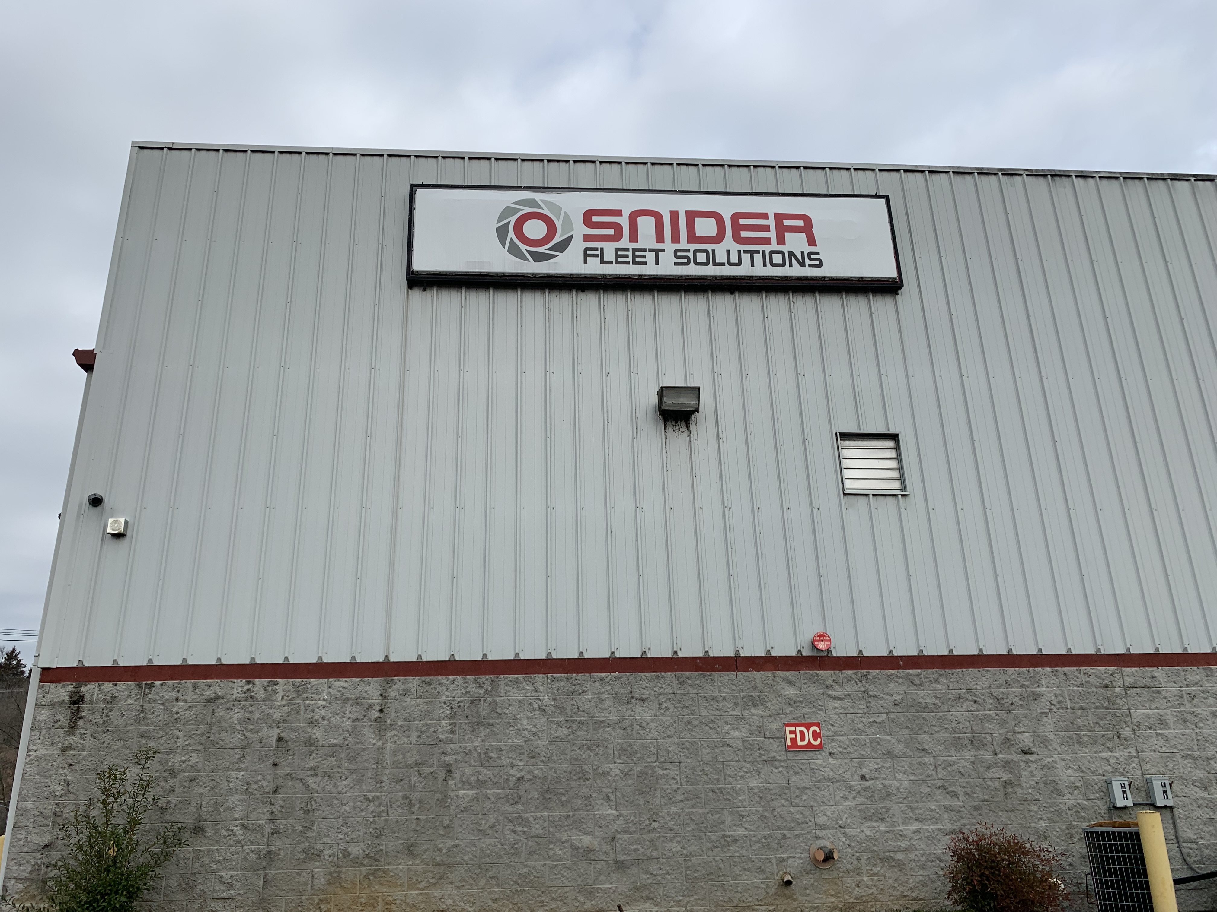Snider Building Signage