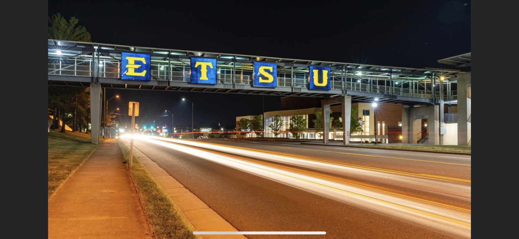 ETSU Custom Walkway Signage
