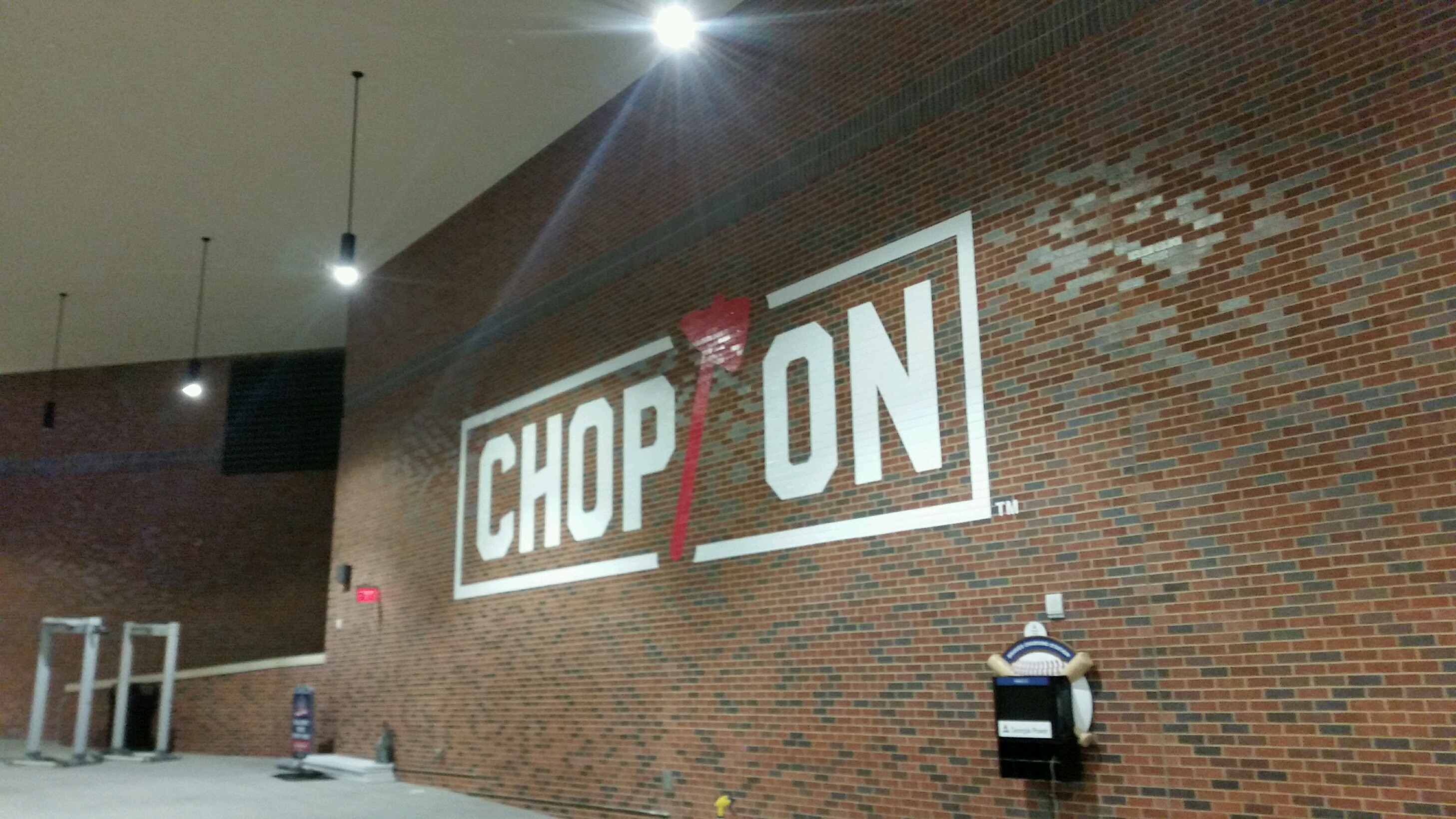 Chop On Wall Graphic