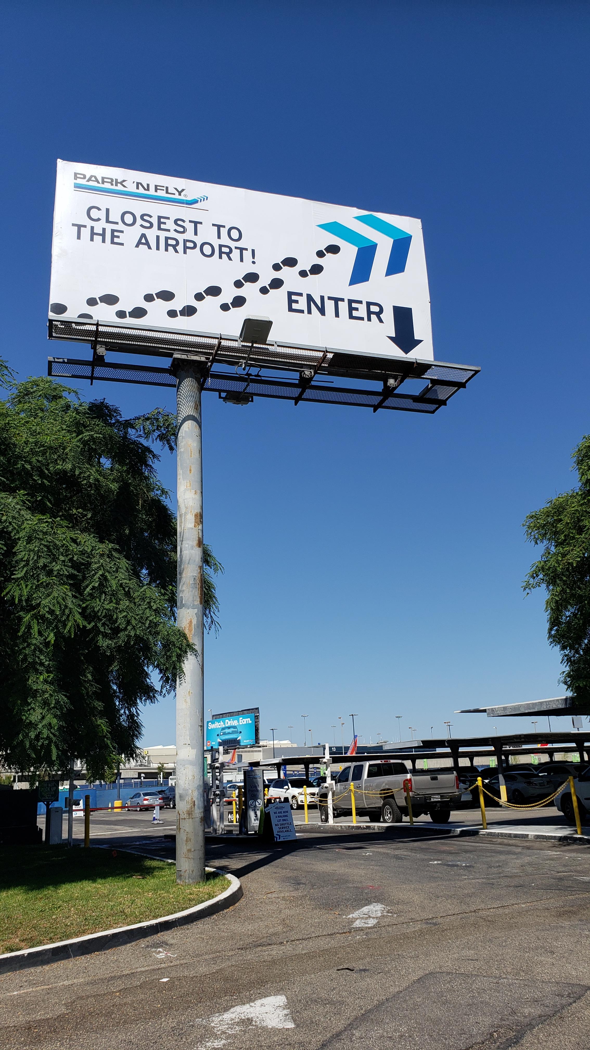 Park N' Fly Billboard