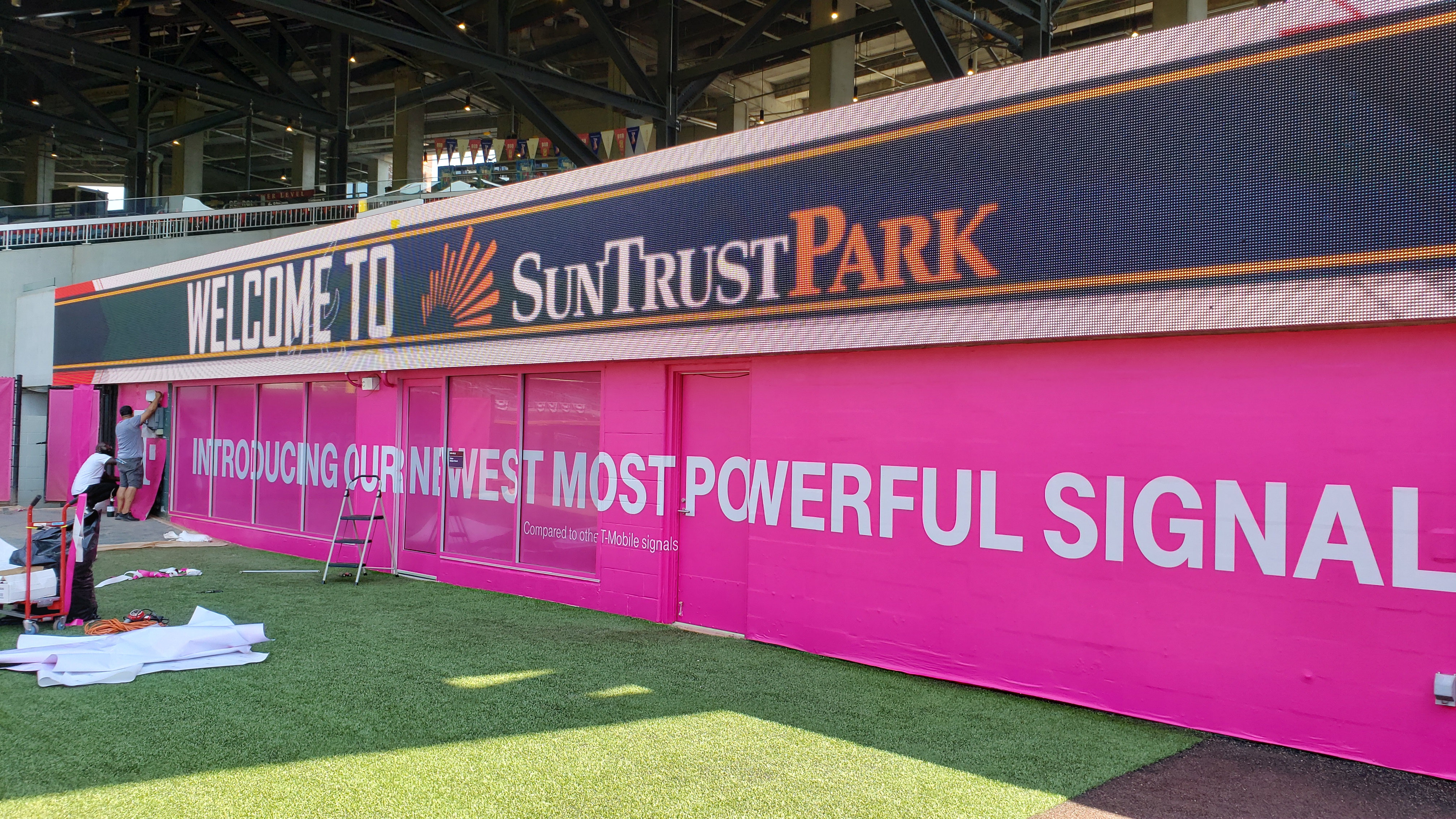 SunTrust Park Wall Graphics