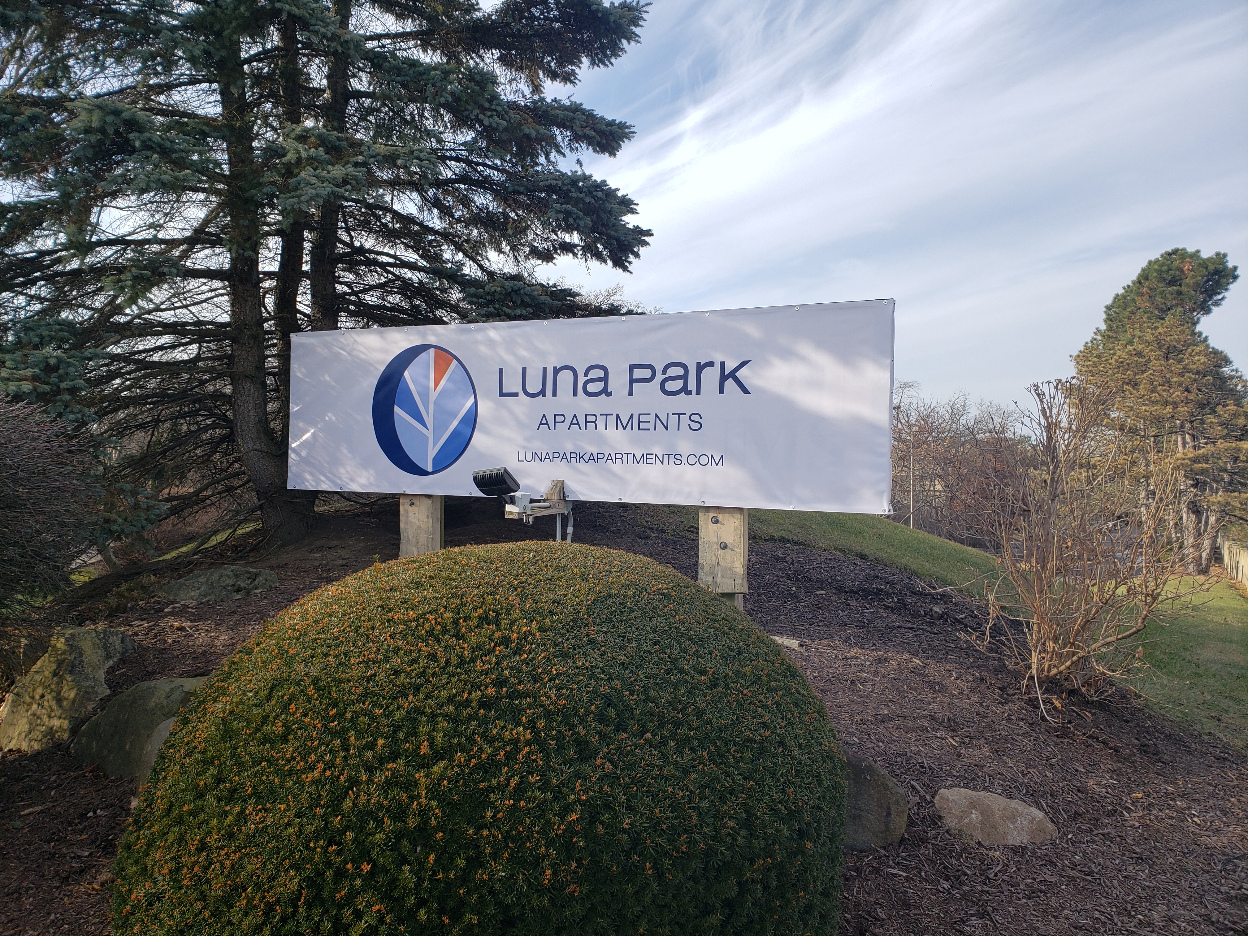 Apartment Monument Sign