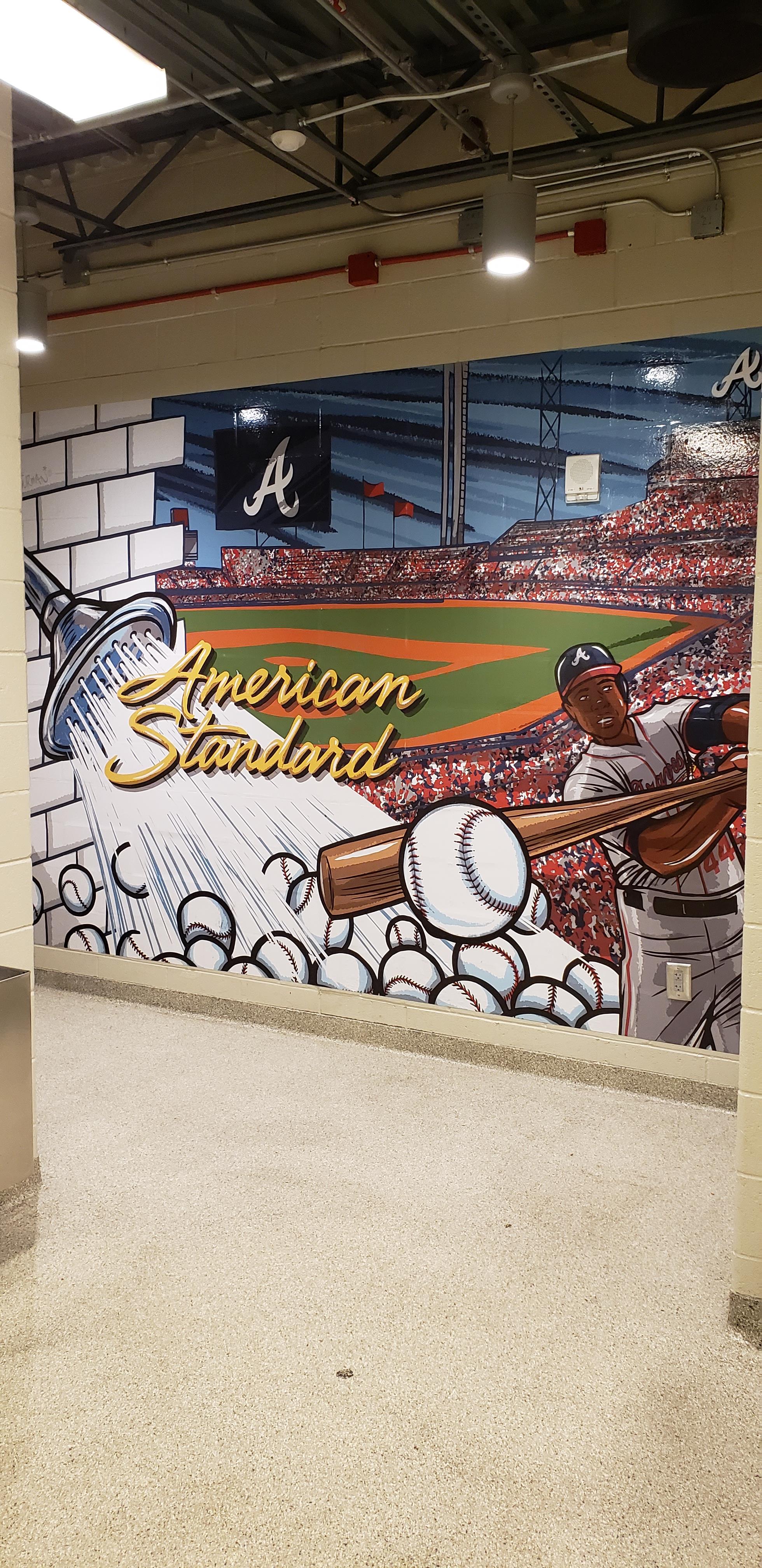 Atlanta Braves Wall Graphic