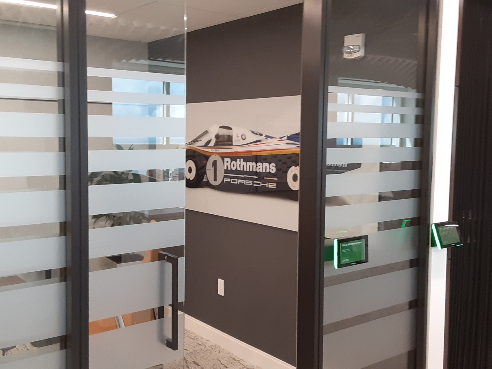 Porsche Wall Graphics