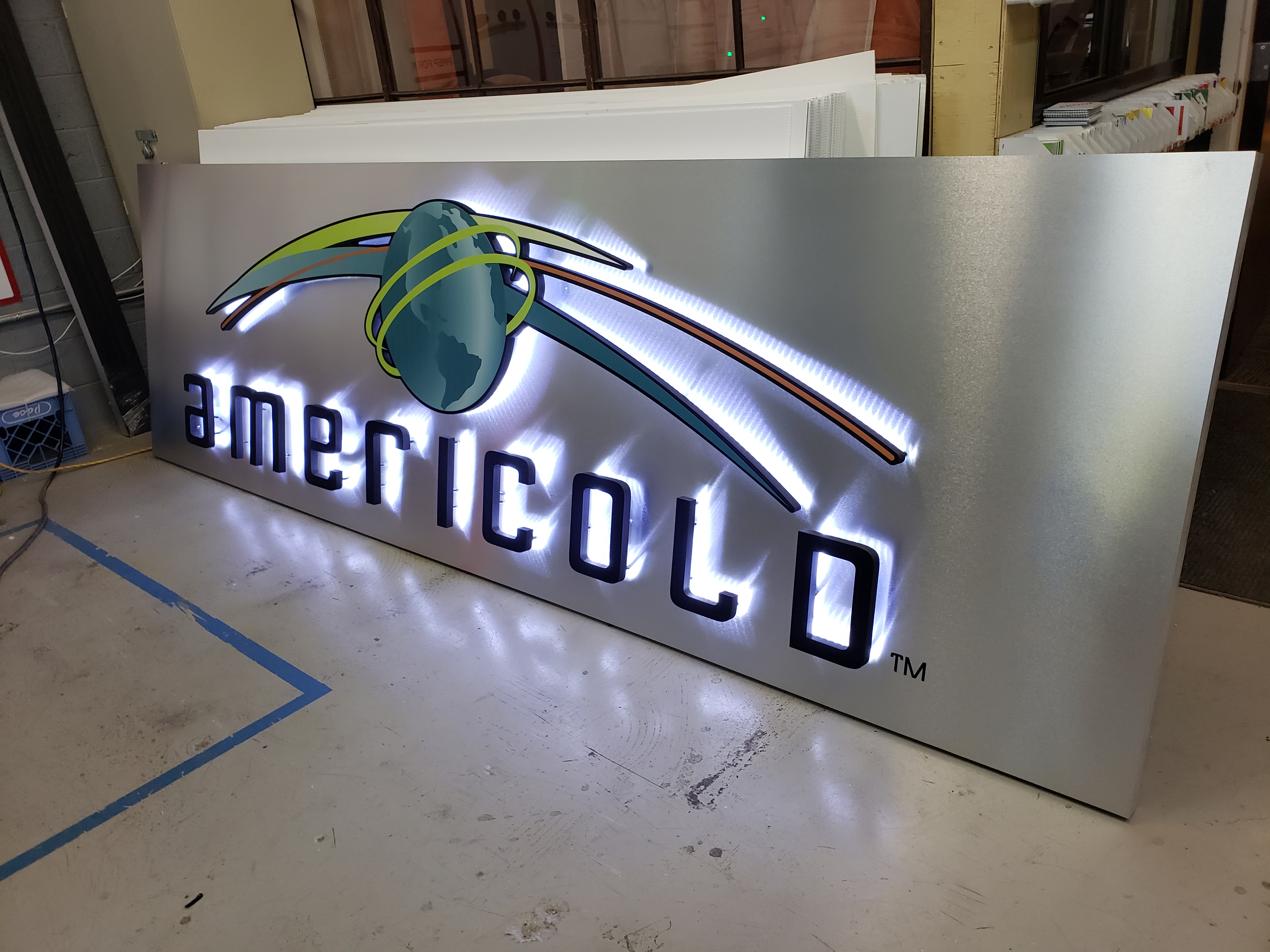 Americold Channel Letters