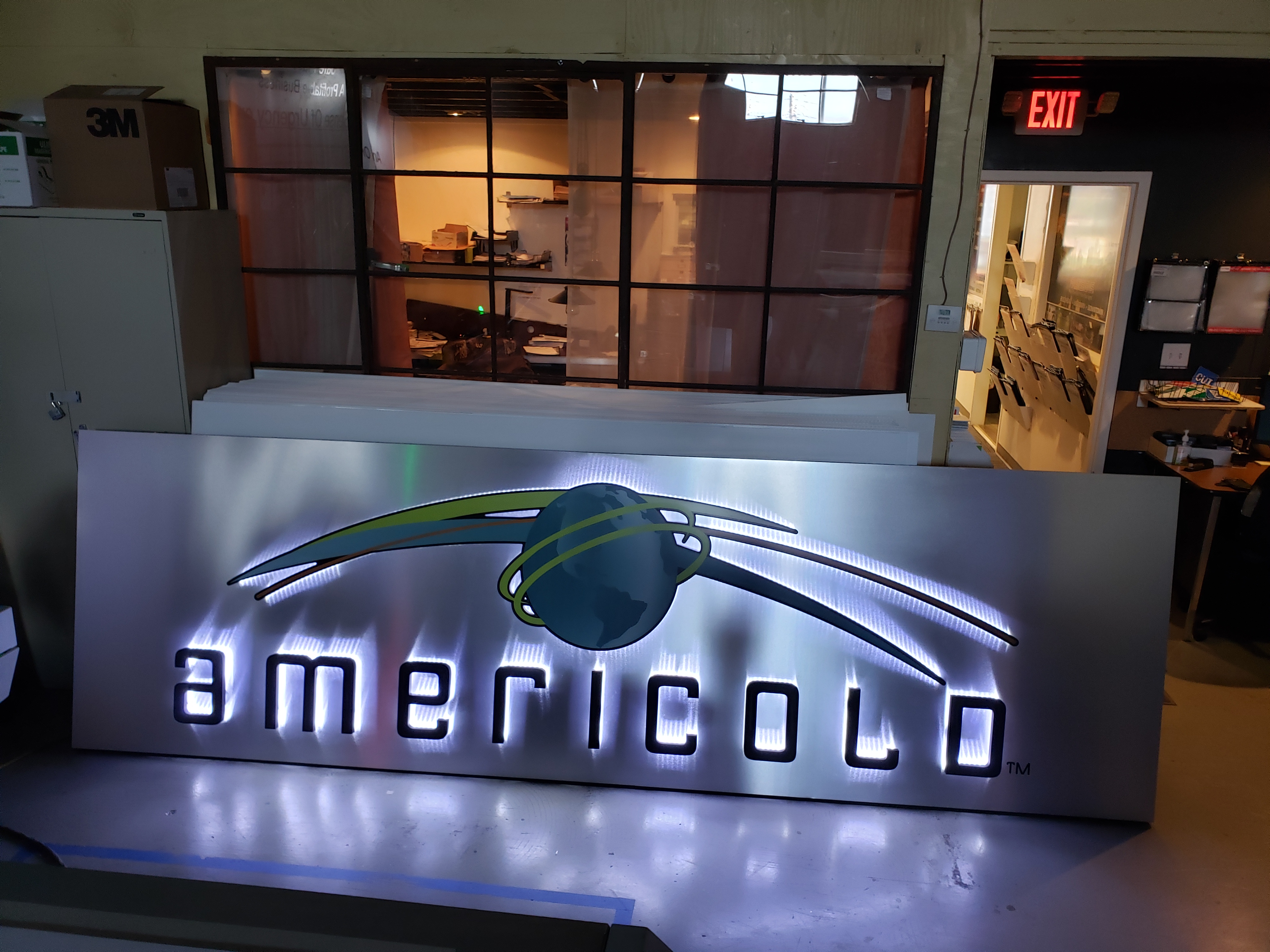 Americold Channel Letters