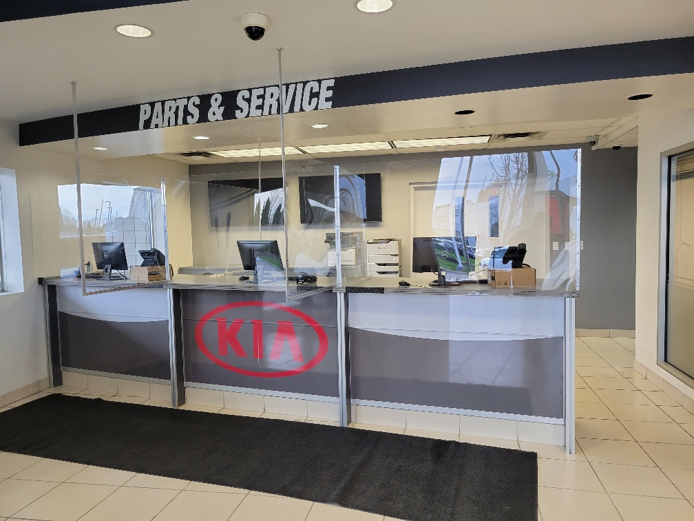 Clarington Kia Interior Signage