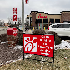 Chick-fil-A Drive-Thru Wayfinding Sign
