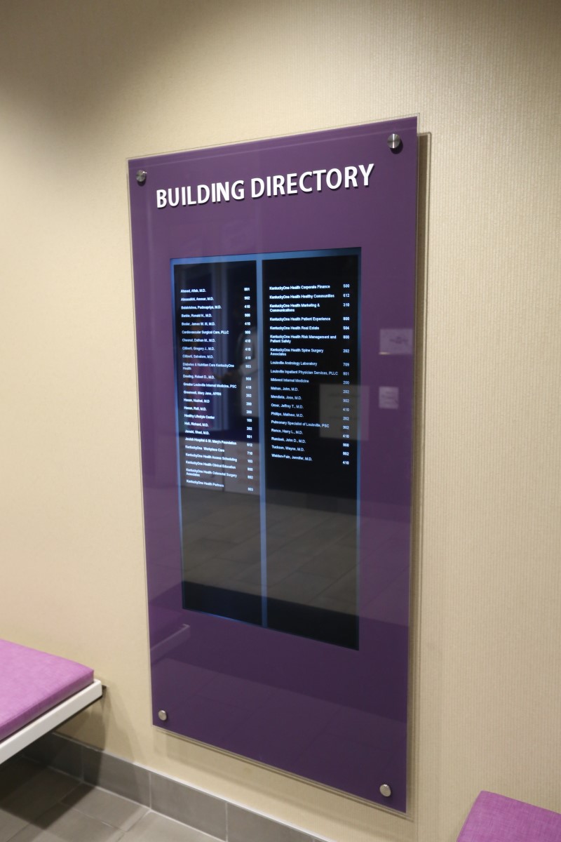 KentuckyOne building directory