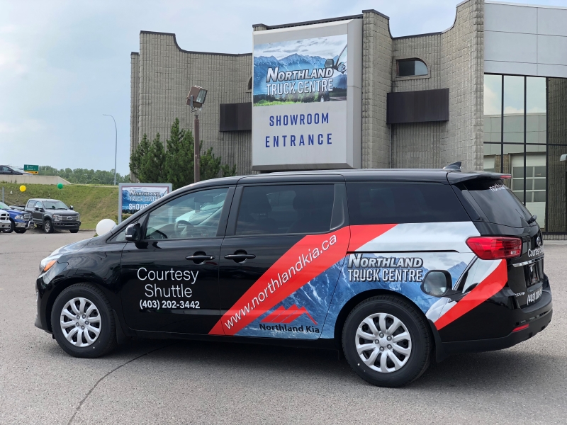 Northland Truck Centre Van Wrap