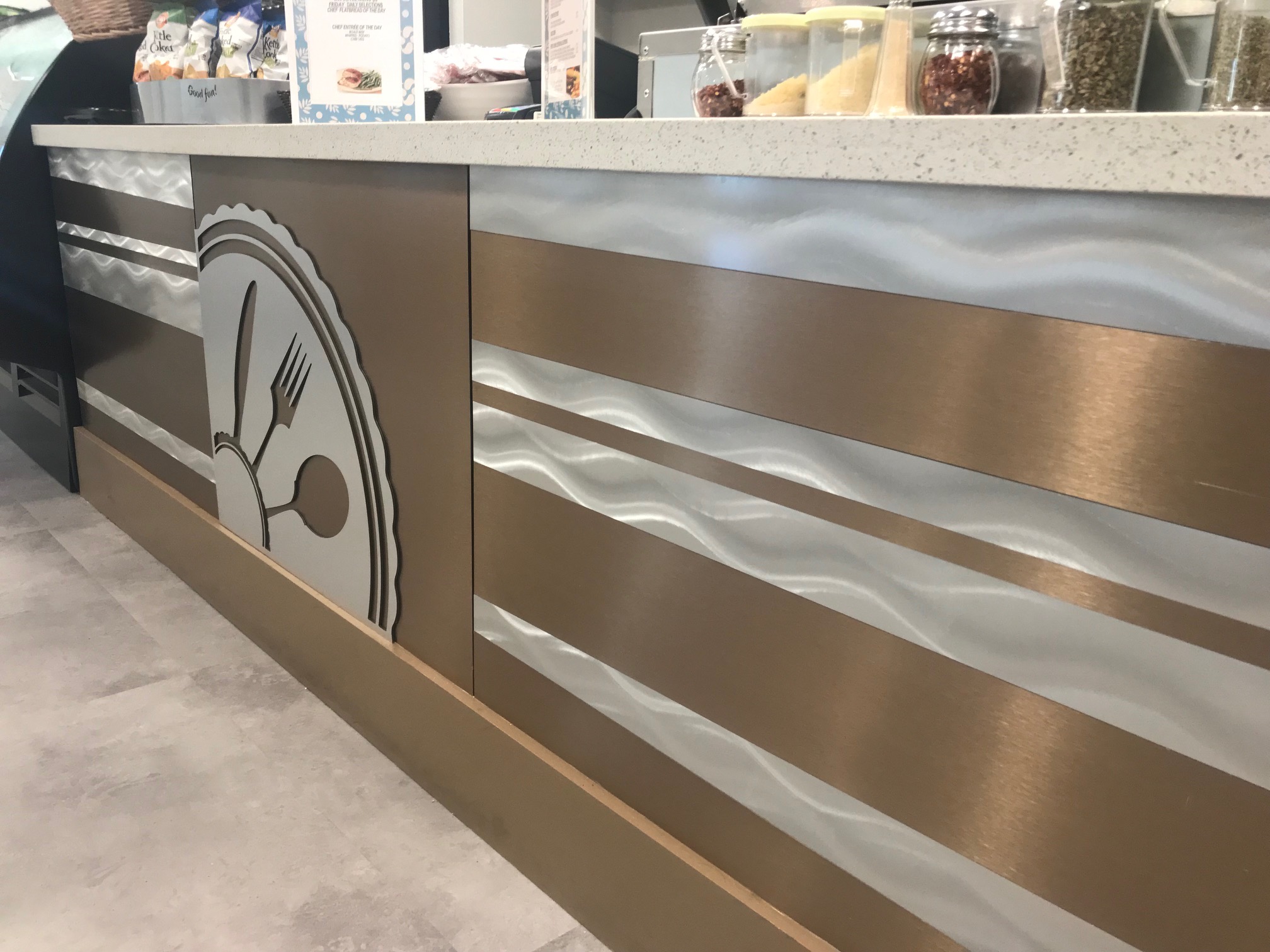 The Landings Aluminum Signage