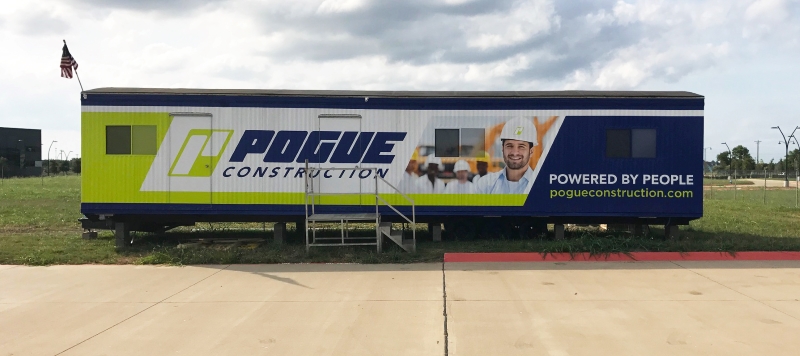 Pogue Construction Trailer