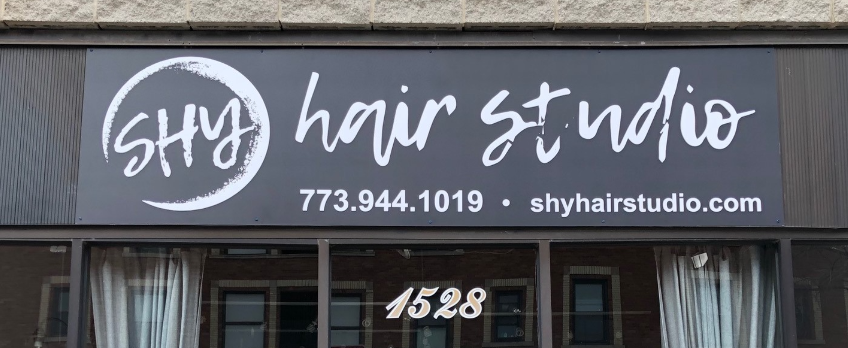 Hair Studio Exterior Signage