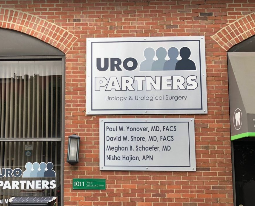 Uro Partners Exterior Signage