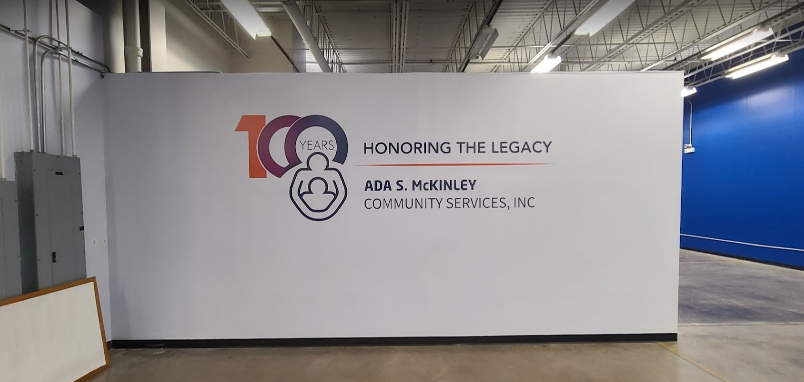 100 Years Wall Graphic