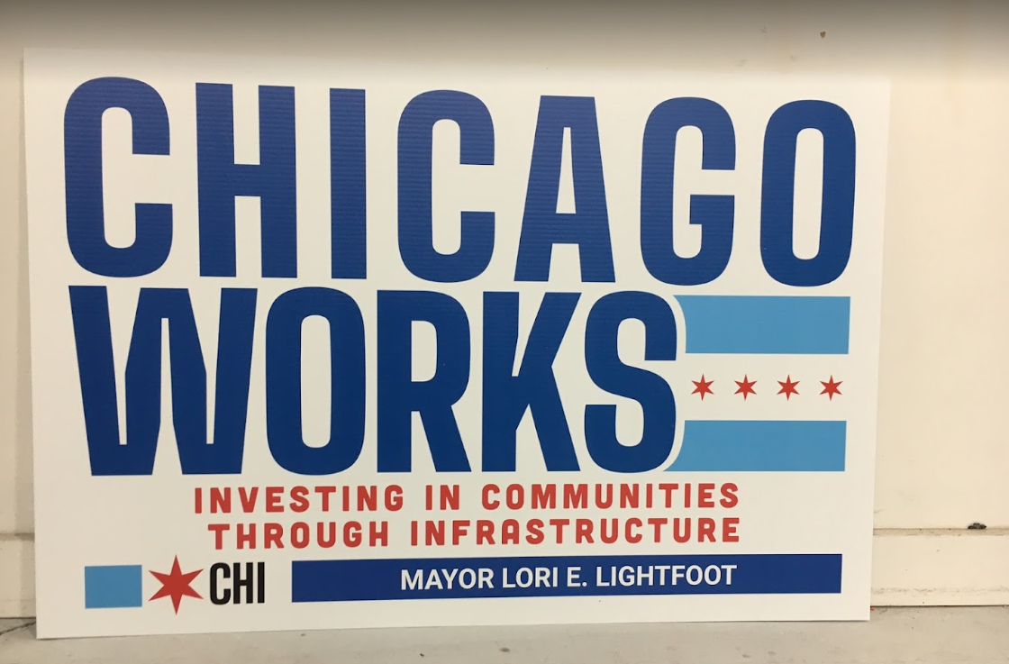 Chicago Works Custom Sign