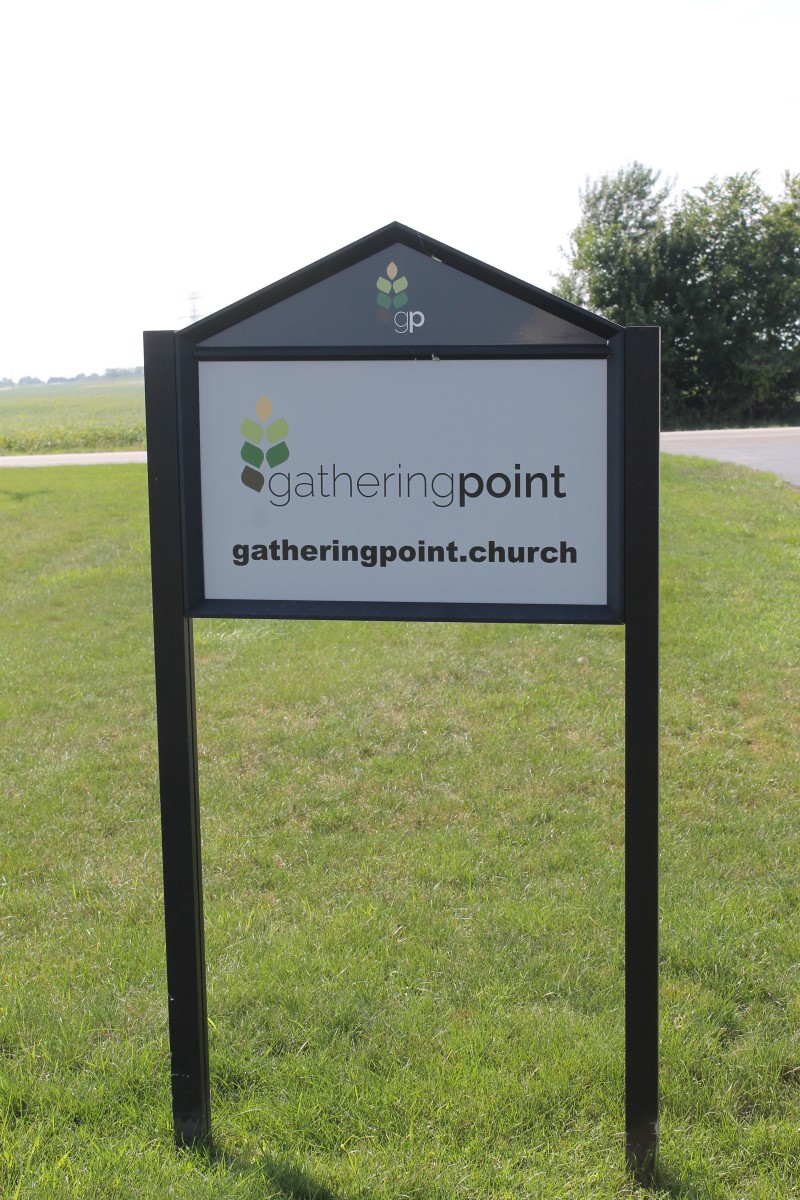 Gathering Point Church Outdoor Sign