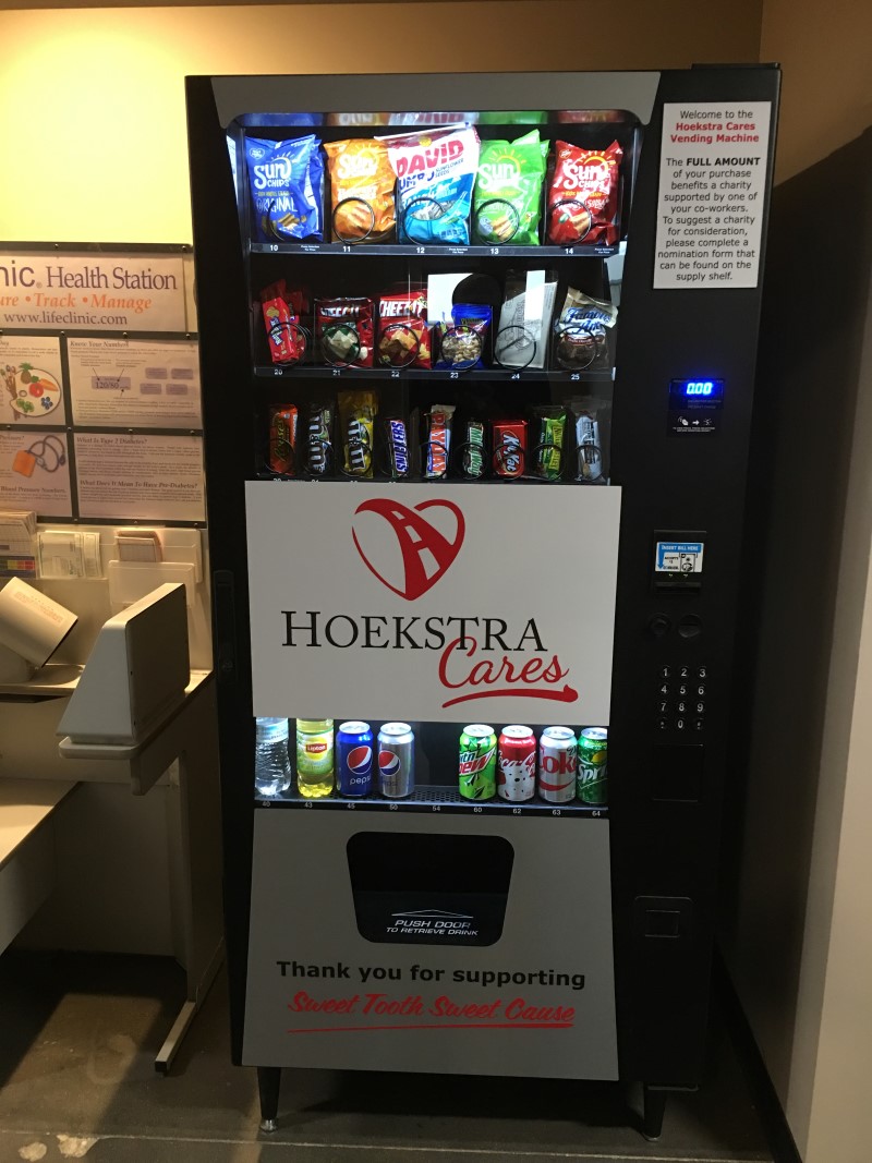 Hoekstra Transportation Vending Machine Signage