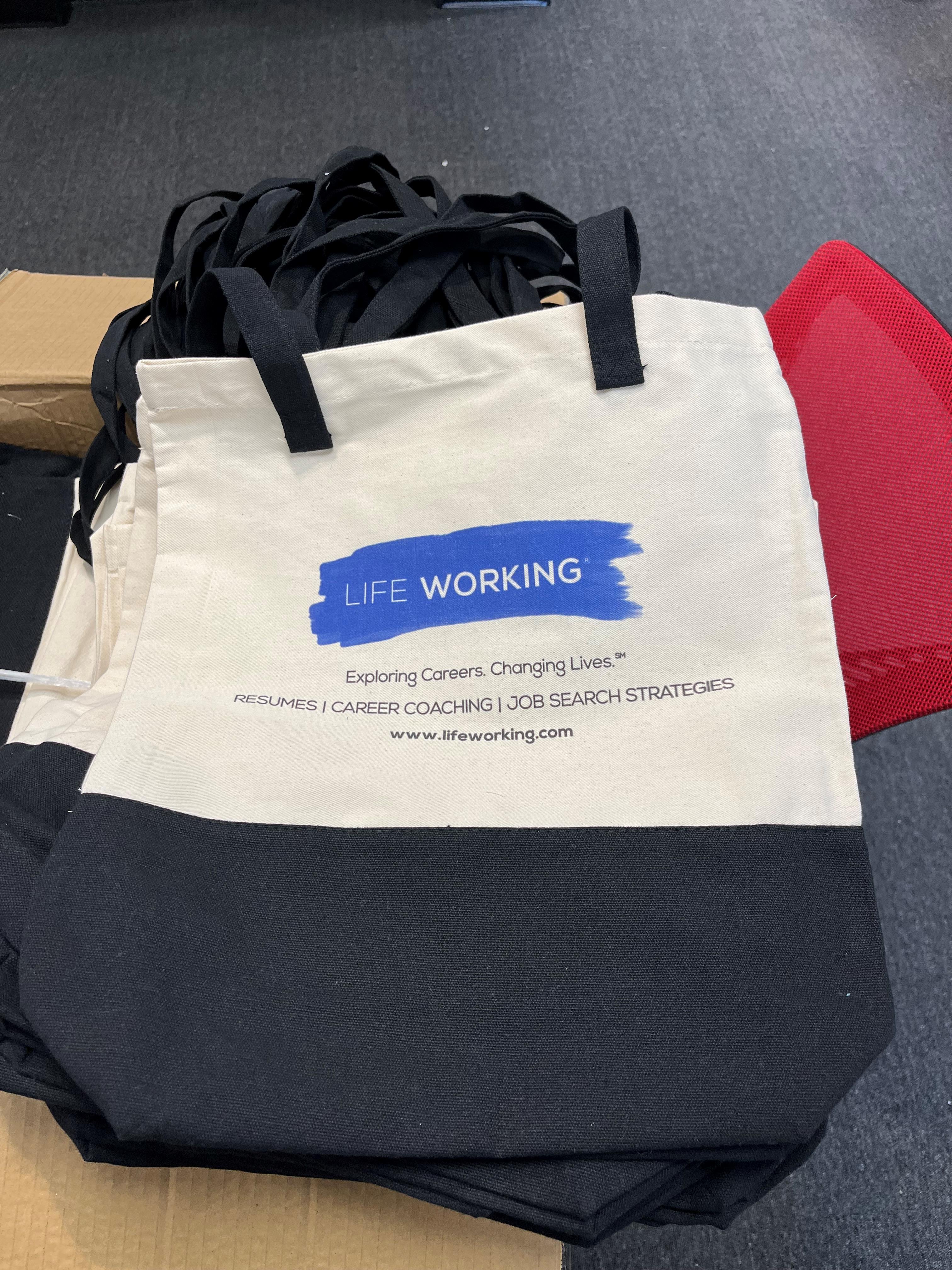 Life Working Custom Canvas Bags