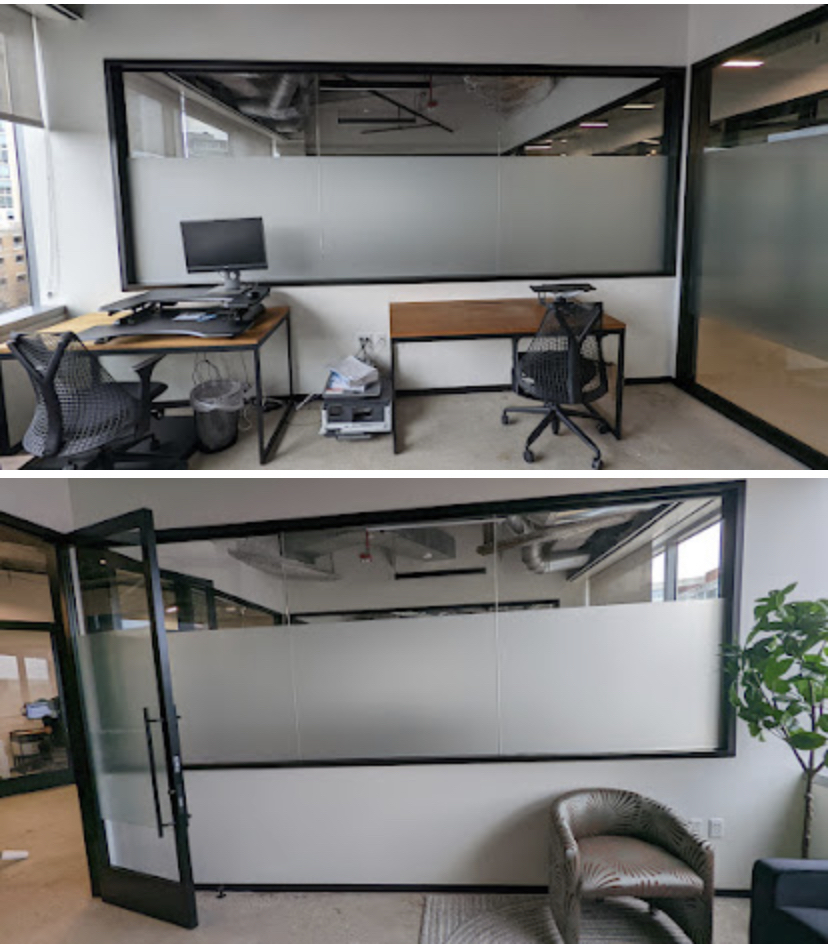 Frosted Window Graphic