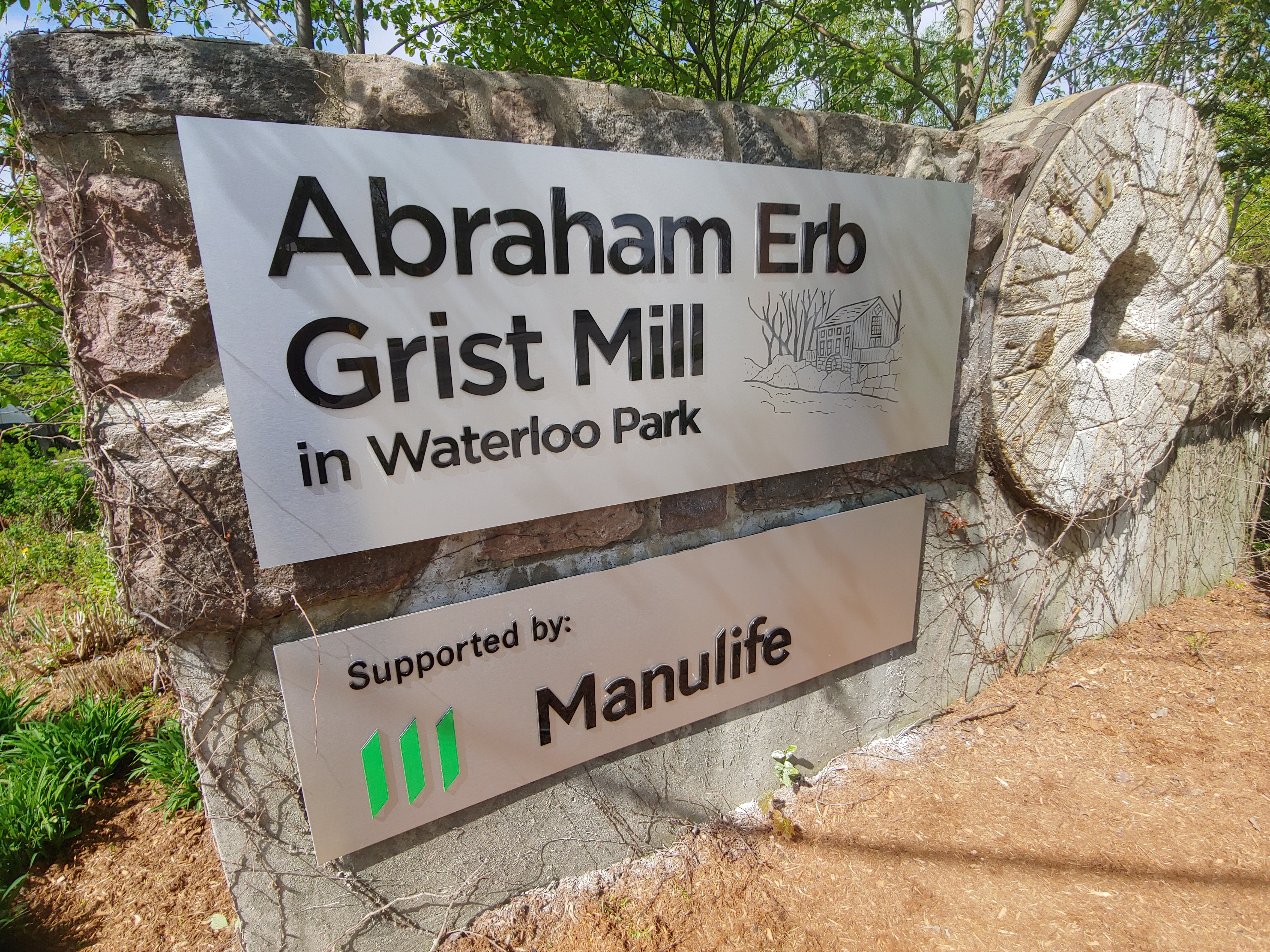 Waterloo Park Aluminum Signage