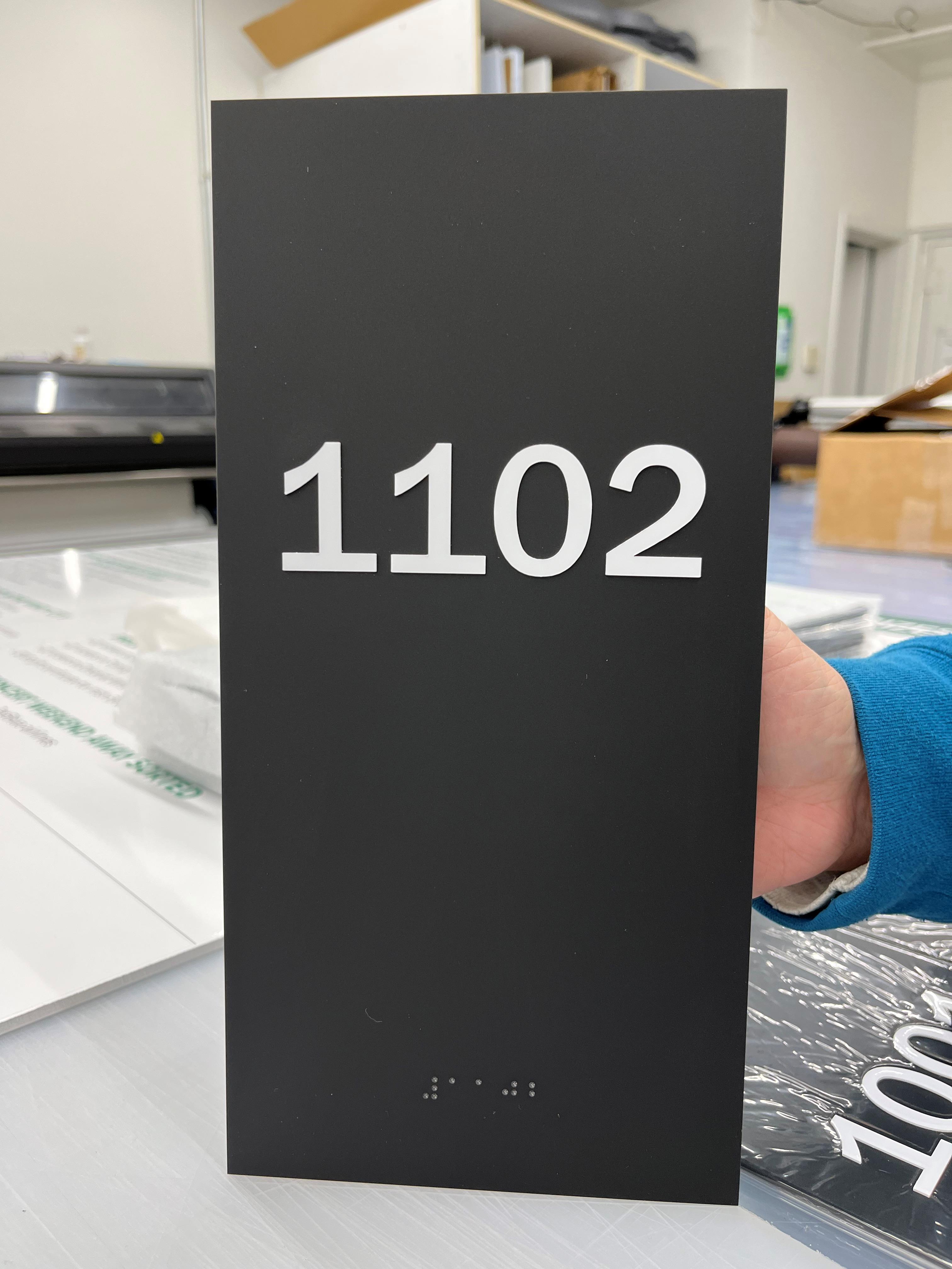 ADA Room Identification Sign