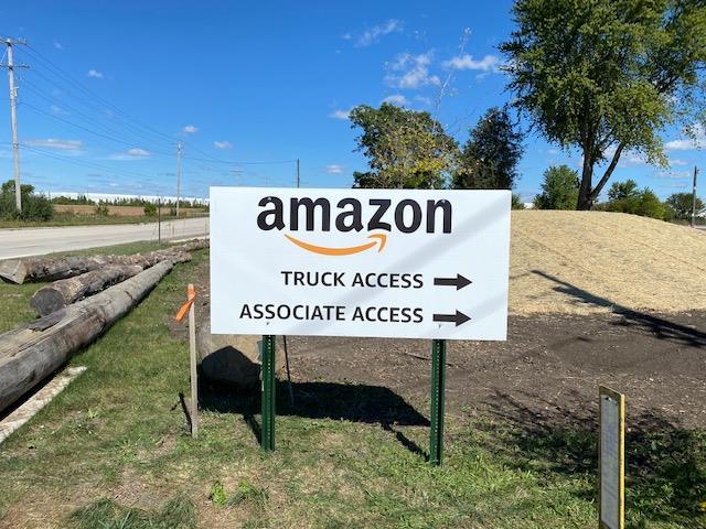 Amazon Wayfinding Sign