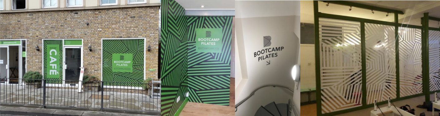 Bootcamp Pilates Signage