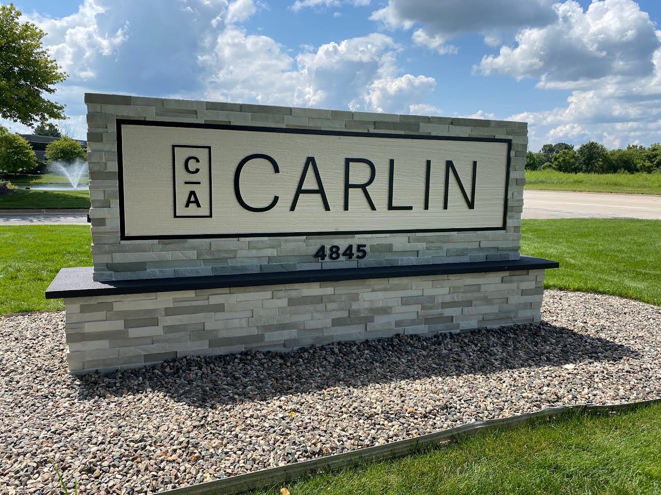Monument Sign for Carlin
