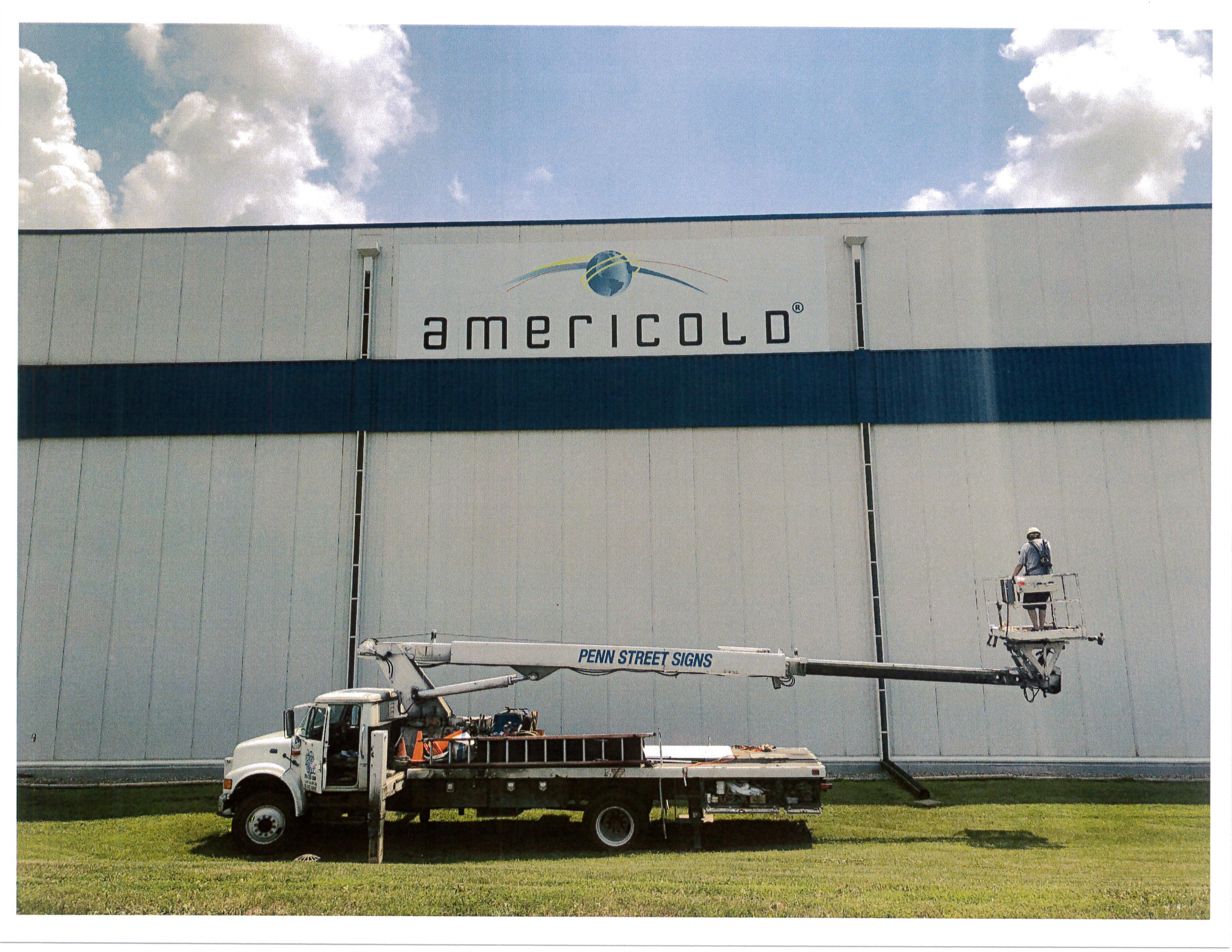 Americold Building Signs