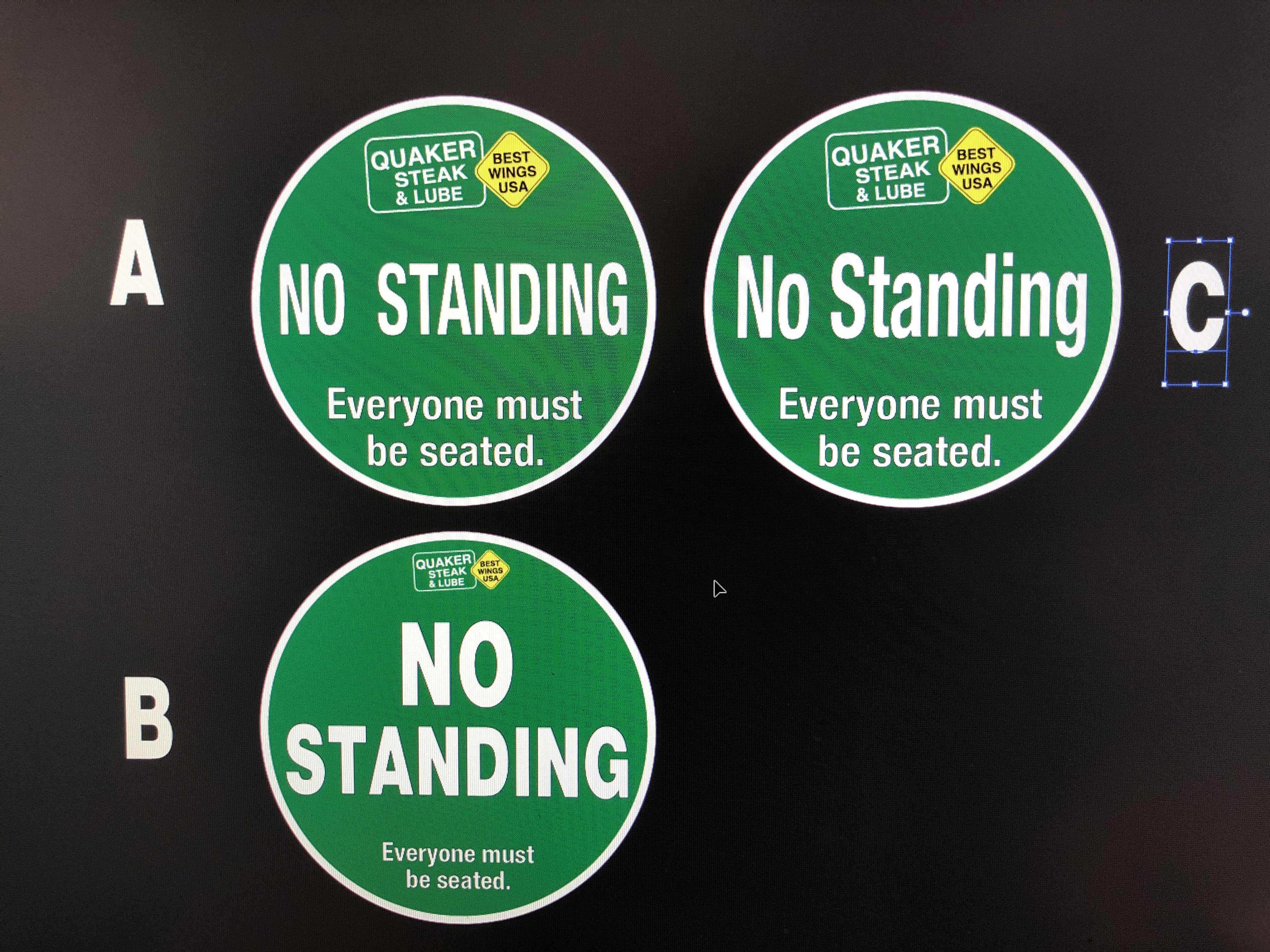 Interior Floor Graphics