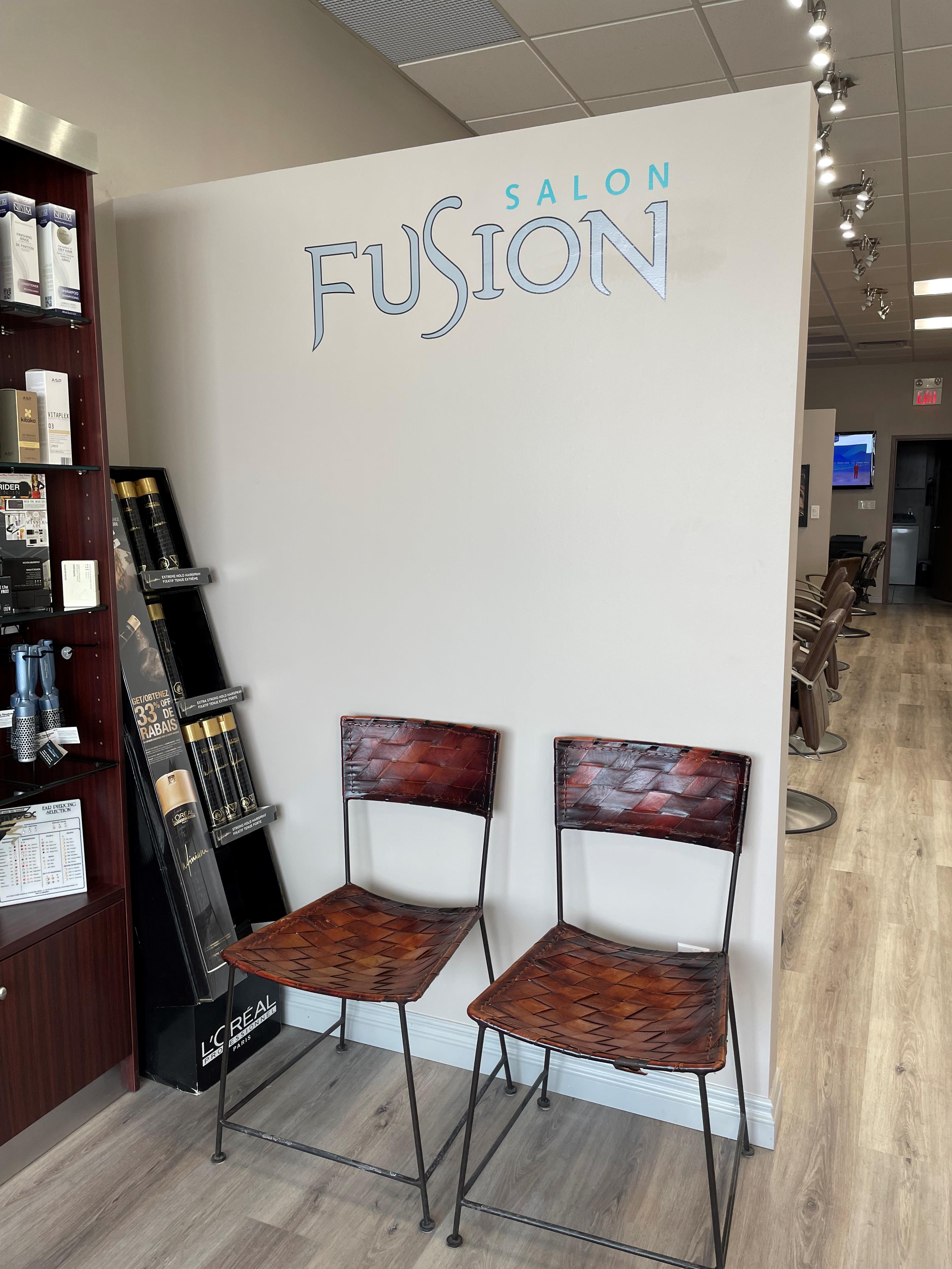 Fusion Salon Wall Graphic
